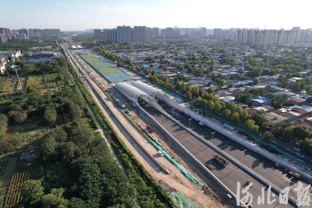 三座隧道即将具备通车条件！9月28日石家庄复兴大街主体建成通车