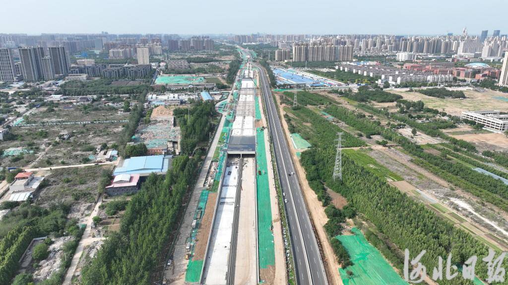 三座隧道即将具备通车条件！9月28日石家庄复兴大街主体建成通车(图2)